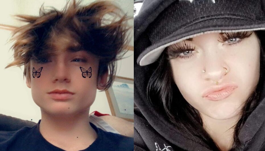 Hannah Rene King is a white female, 15 years old, 5’0”, 90 lbs with brown hair and blue eyes. Easton Michael Guilfoy is a white mail, 16 years ago, 5’5”, 125 lbs, with brown hair and blue eyes.